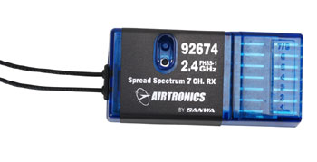 Airtronics 2.4Ghz 7Ch RX700 FHSS-1 Full Range Rx