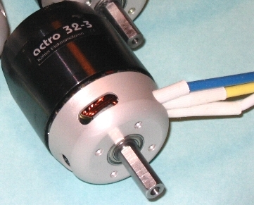 Actro 32-3 Heli Motor 8mm shaft