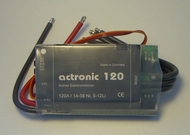Actronic 120A-52V Brushless ESC