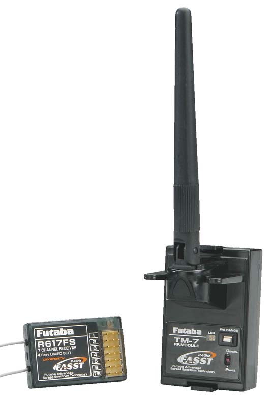 Futaba 2.4Ghz FASST 7-Channel Module/Receiver Set