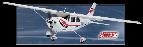FlyZone Cessna 182 Skylane RTF 72Mhz FM