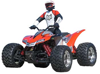HPI E-Savage RTR Electric Monster Truck w/ATV Body