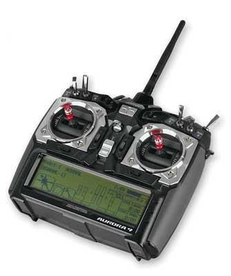 Hitec Aurora 9Ch, 2.4Ghz w/Optima 7Ch Rx