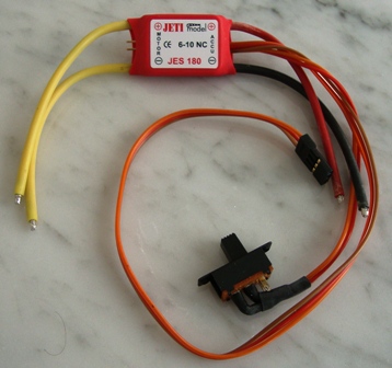 Jeti 180 ESC for brushed motors