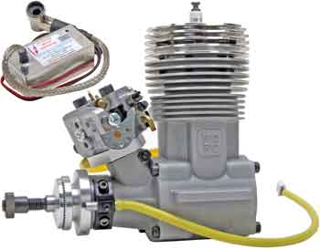 Mark G 140 (23cc) RC Gas Engine (w/ign., w/o muffler)