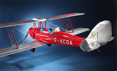GRC Tiger Moth Super Scale R/C Model 78" Wingspan