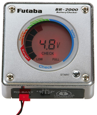 Futaba BR-2000 Battery Checker-Discharger