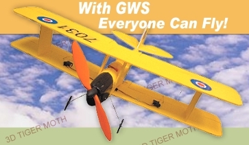 GWS Tiger Moth 3D ARF