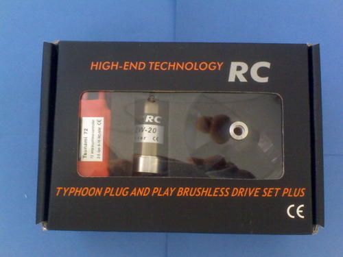 (image for) HET-Typhoon Brushless EDF 2W-20-72A Drive Set Plus