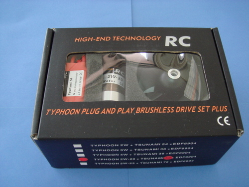 HET-Typhoon Brushless EDF 2W-20 Drive Set Plus