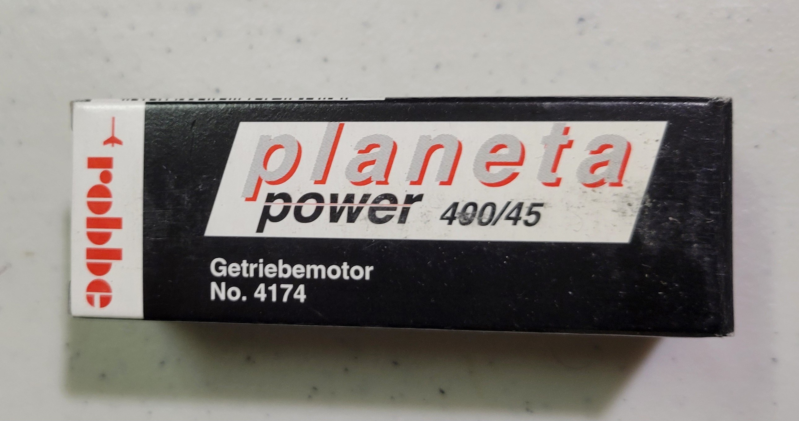 ROBBE #4174 POWER PLANETA POWER 400/45 10-12V W/GEARBOX - Click Image to Close