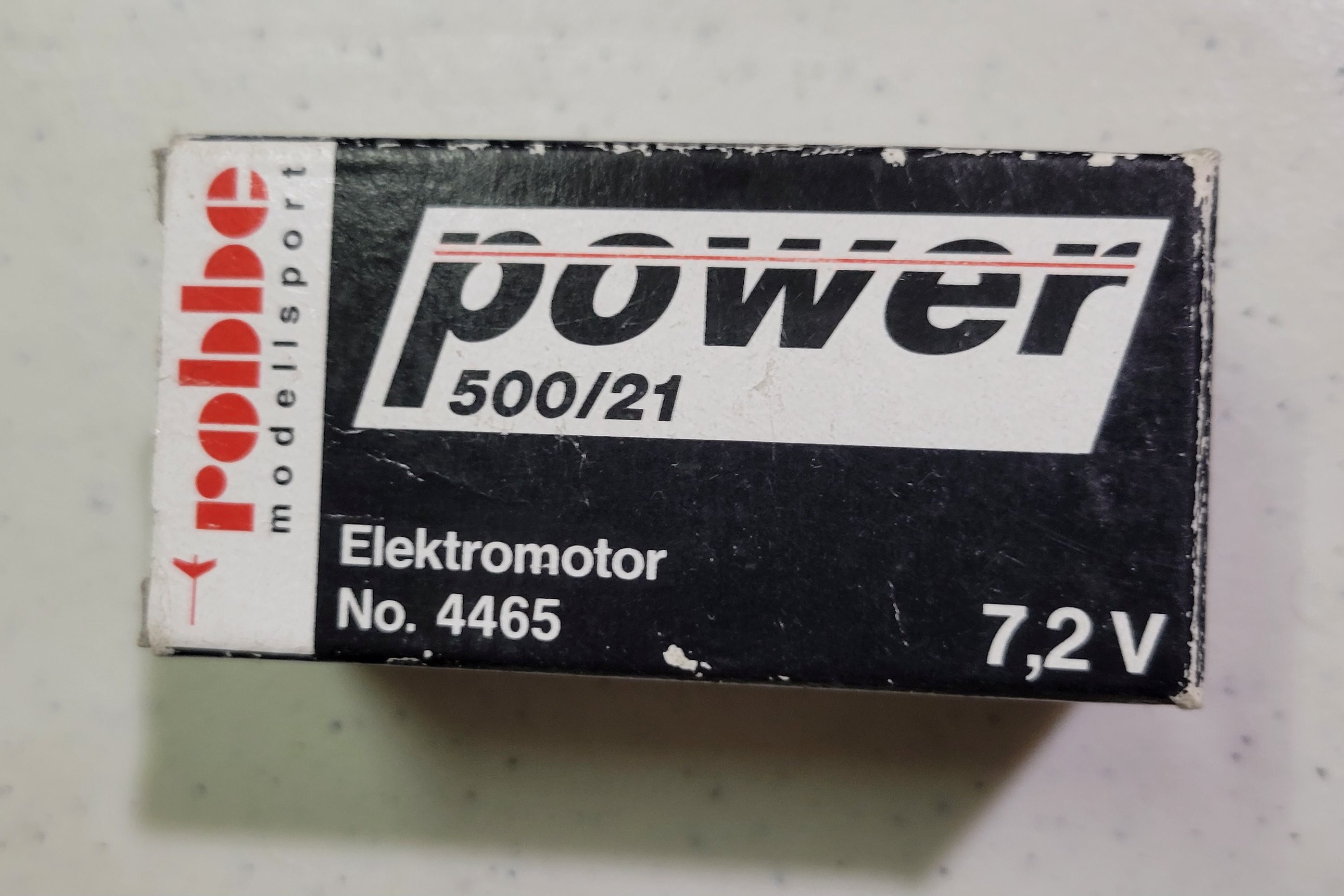 ROBBE #4465 POWER 500/21, 7.2V - Click Image to Close