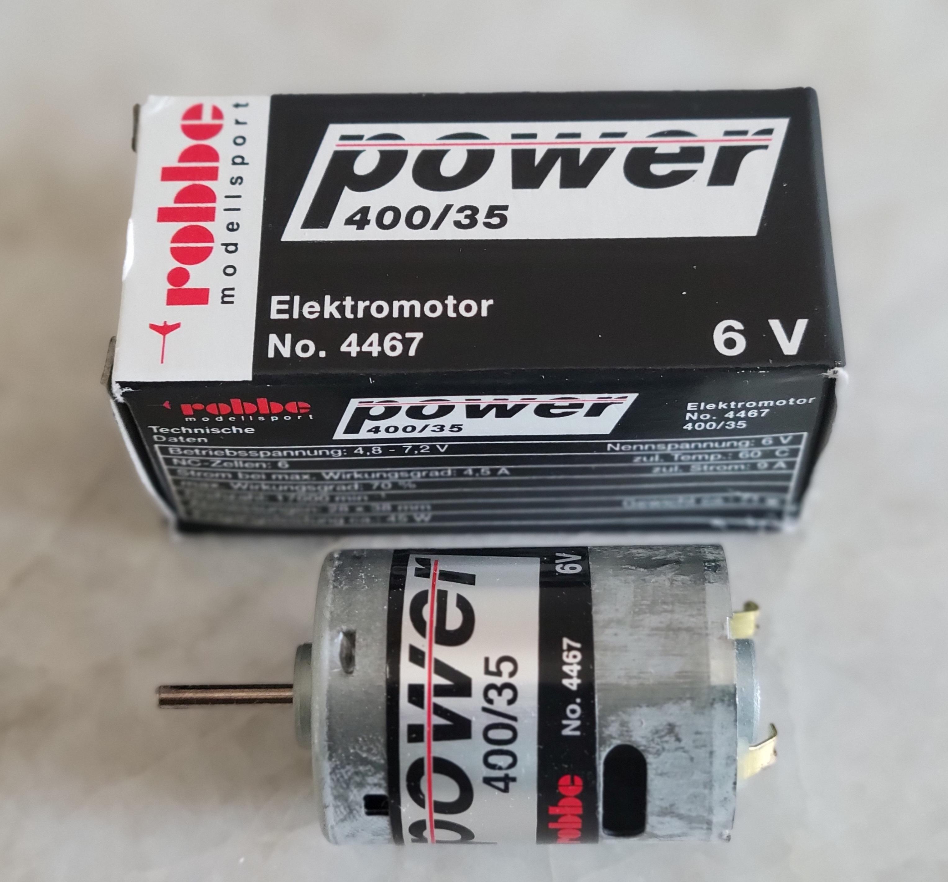 (image for) ROBBE #4467 POWER 400-35 6v