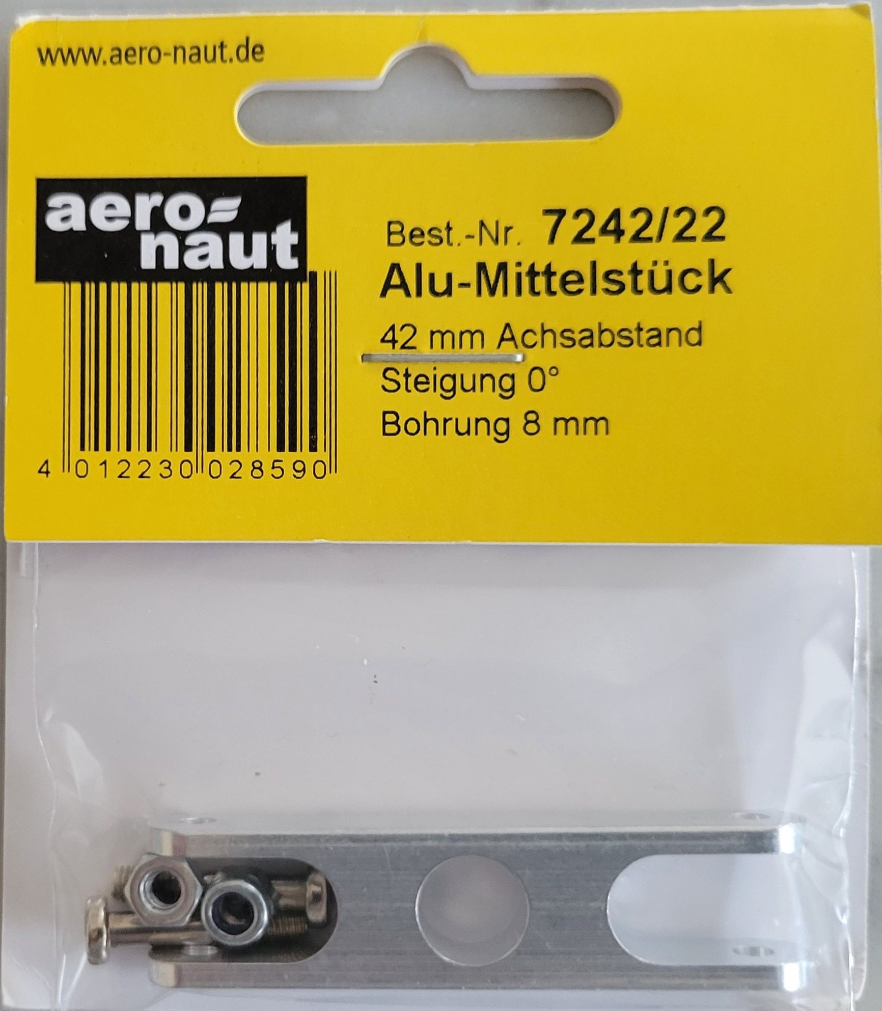 AERO-NAUT 7242-22 42mm ALUMINUM YOKE-FOLDING PROPS - Click Image to Close