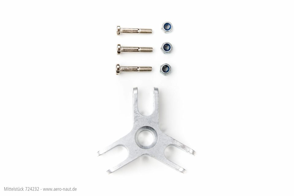 (image for) AeroNaut 3-Blade Aluminum Yoke 42mm - 0 Deg.