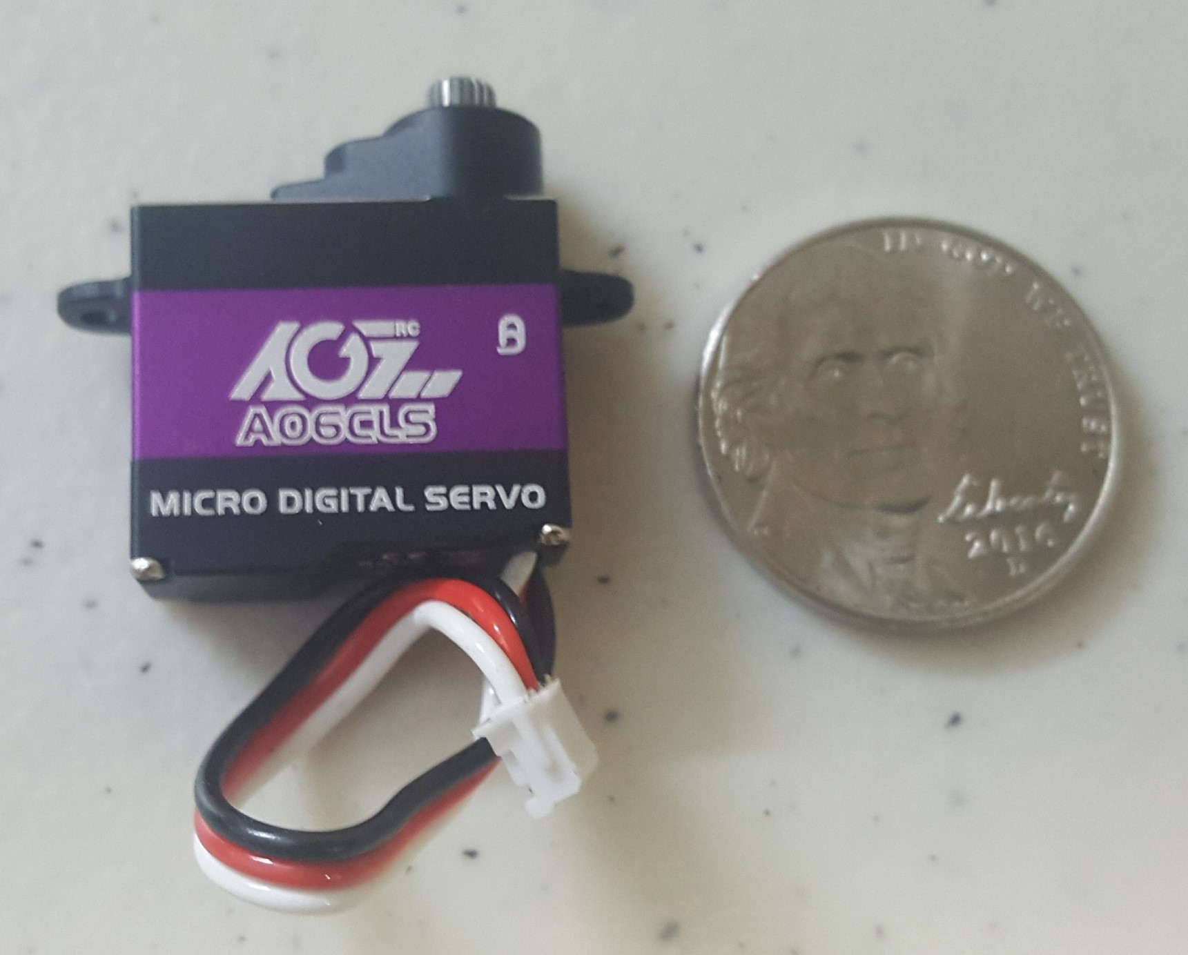 AGF-HC MICRO A06CLS DIGITAL-PROGRAMMABLE 7g ALU CASE SERVO