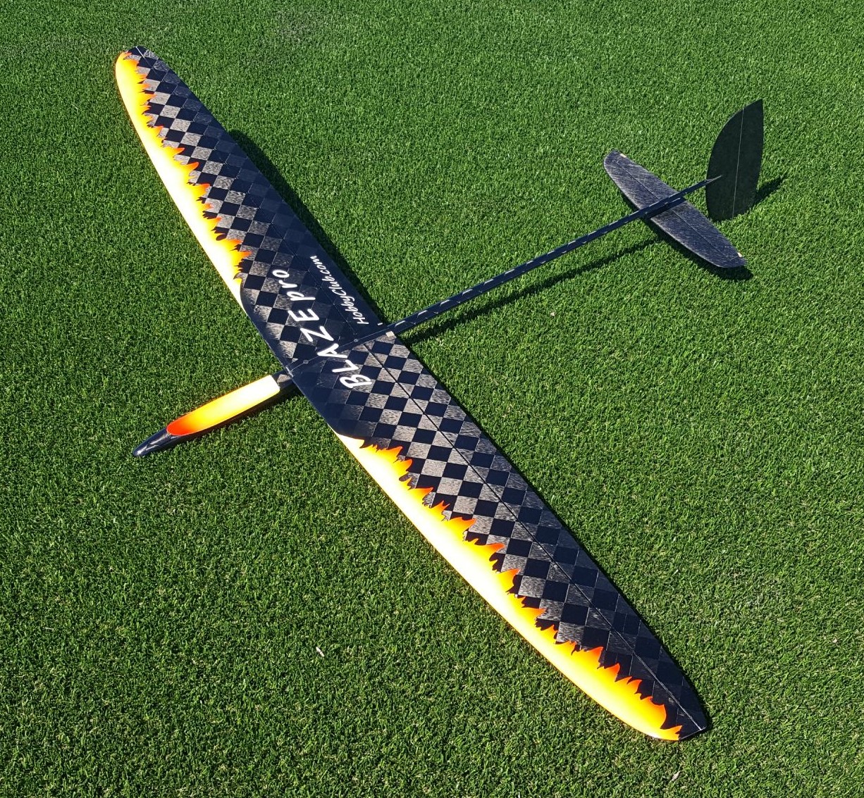 HC BLAZE-PRO ST-LITE F3K-HLG Competition Glider - Click Image to Close