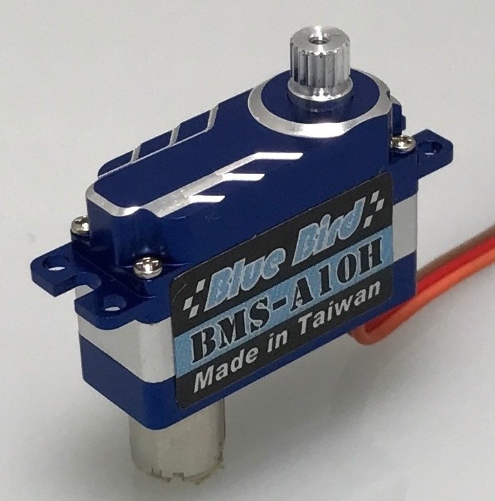 (image for) Blue Bird Micro Alum.Case Digital, Up-Right Mount Servo