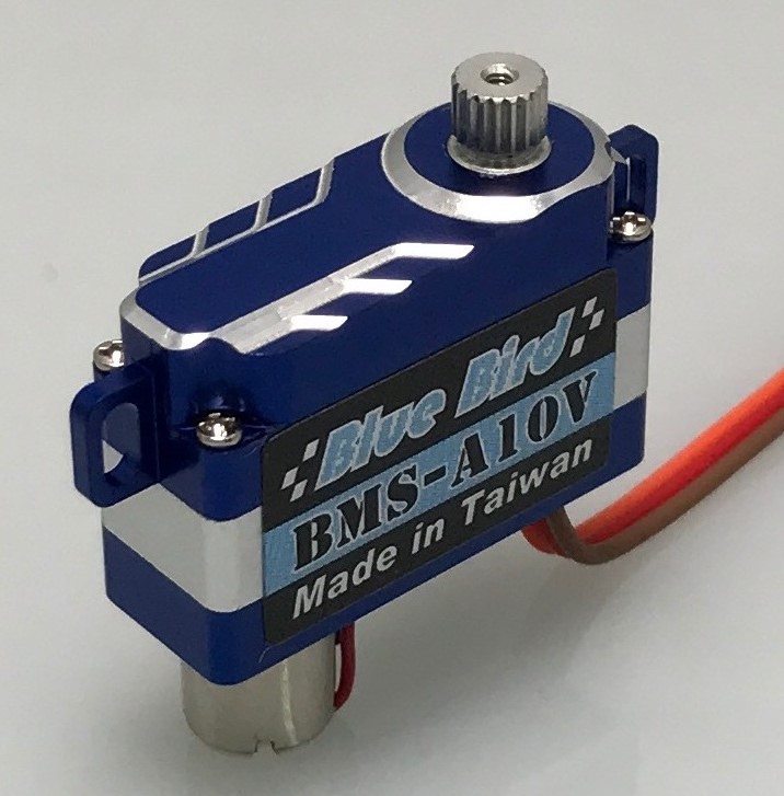 (image for) Blue Bird Micro Alum.Case Digital Flat Mount Wing Servo