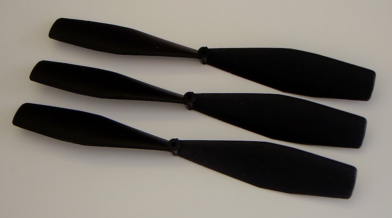(image for) HC 140mm dia. (5-3/8") 2-blades Plastic Propeller (ea.)