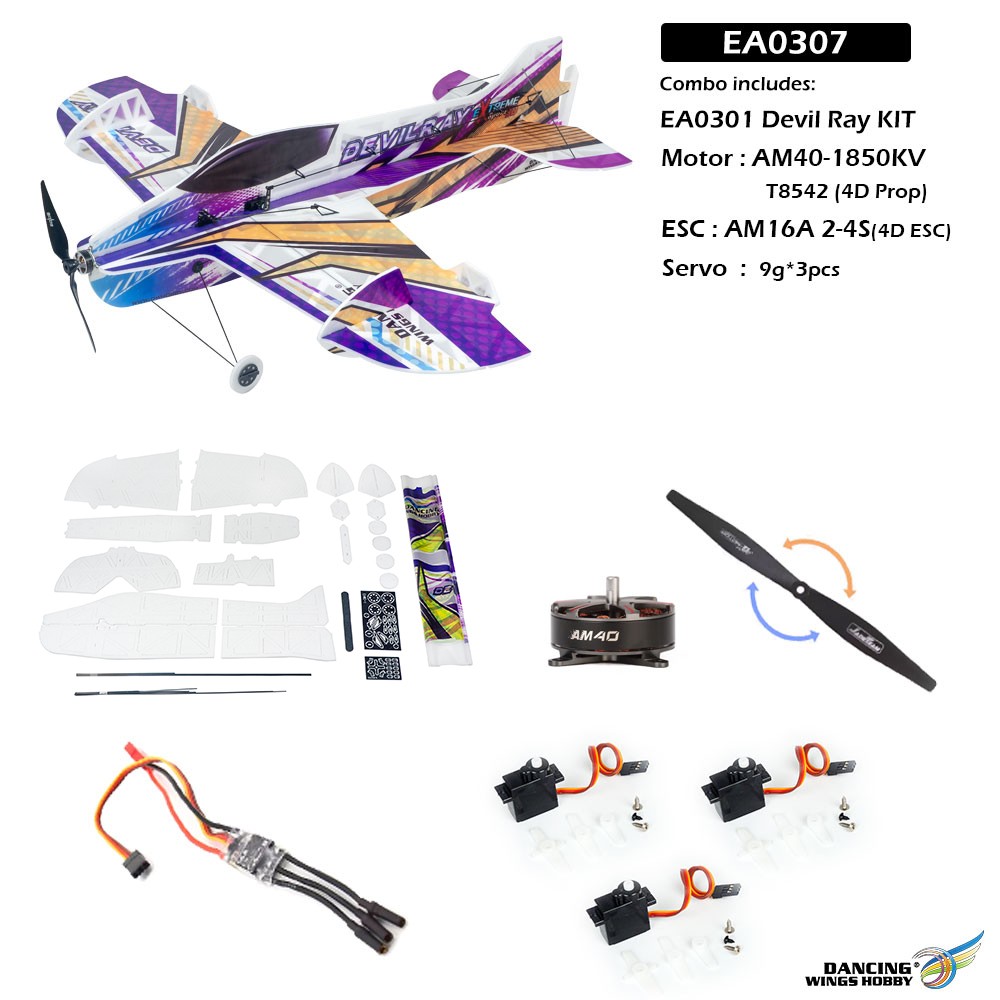 (image for) DW DEVIL RAY PRO-KIT F3P - INDOOR EA-0307