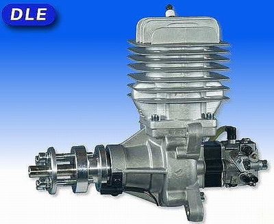 DLE 55 Single Cylinder Ignition Engine - Click Image to Close