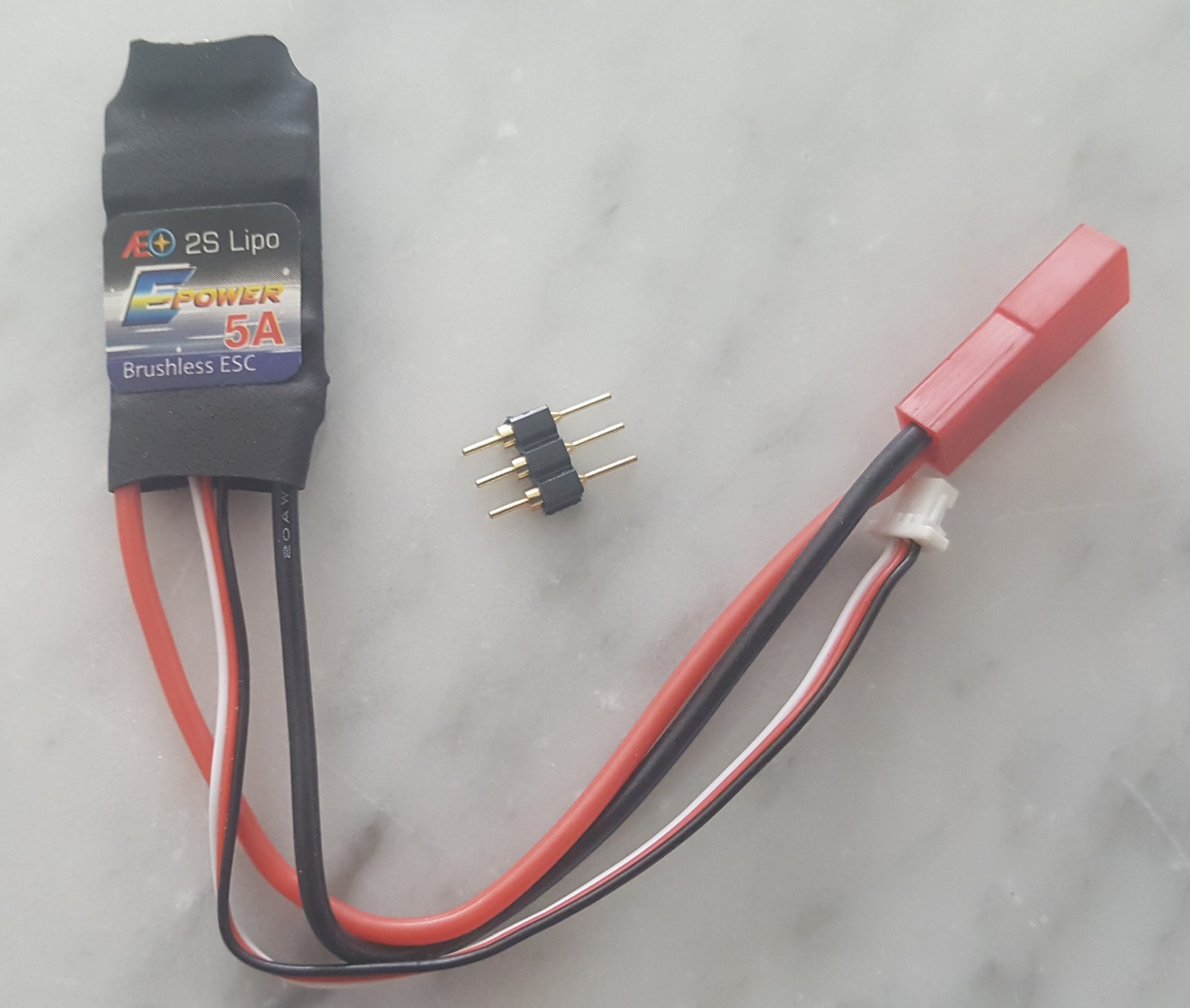 (image for) HC-ERC Mini SAKURA 2S-5A ESC w/conn.