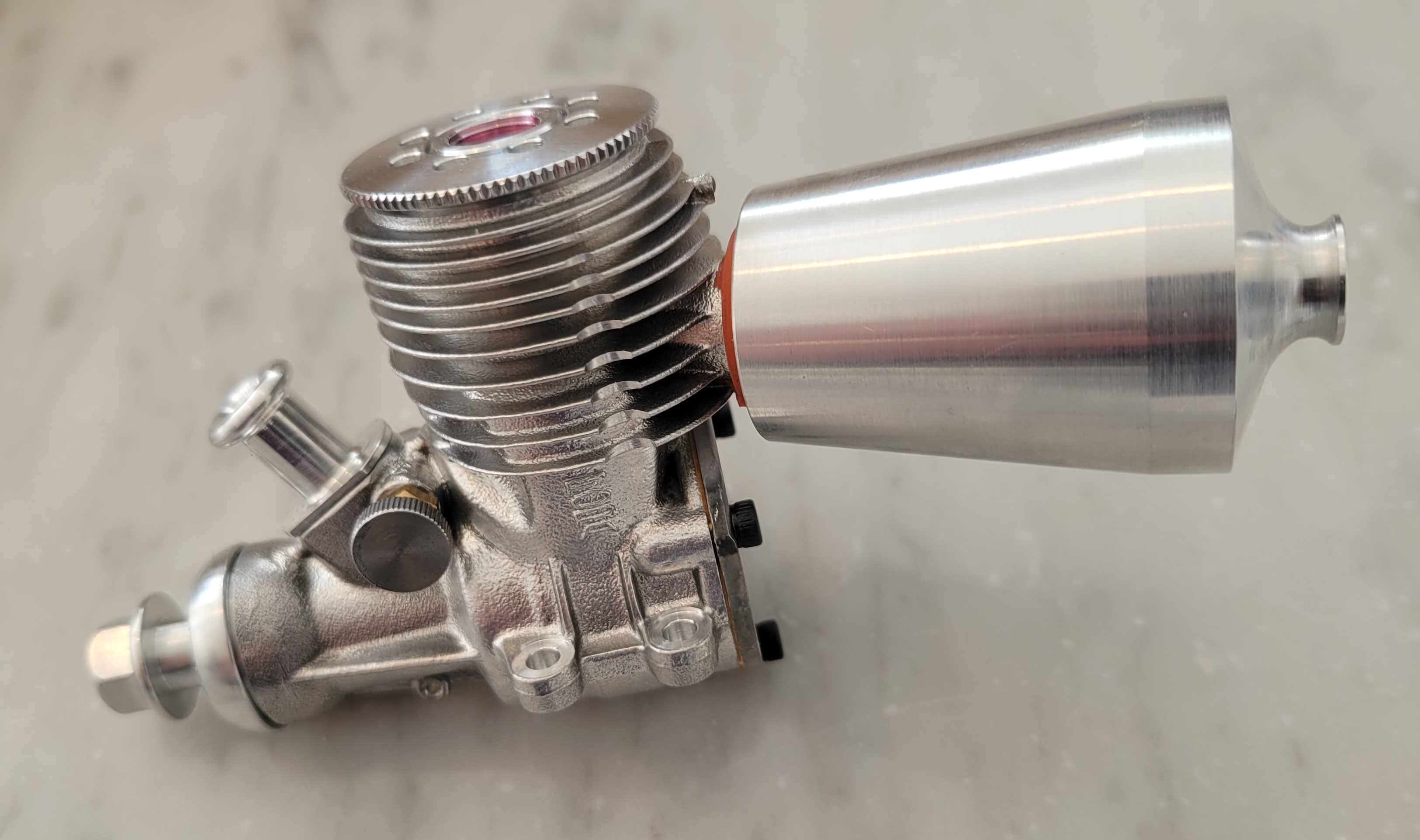(image for) Fora F2D 2.5cc Glow Competition Engine w/muffler-Combat