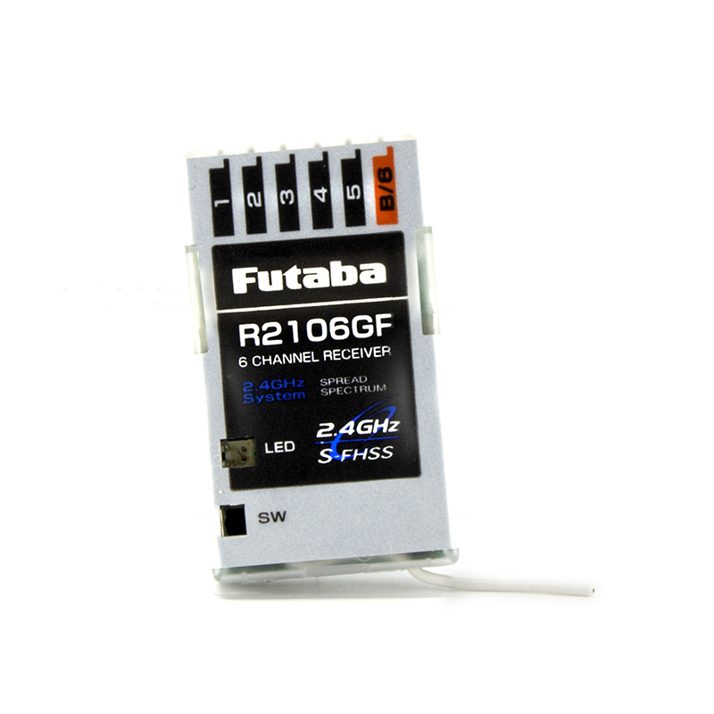 Futaba R2106GF– S-FHSS 2.4 GHz System 6-Channel Air Receiver