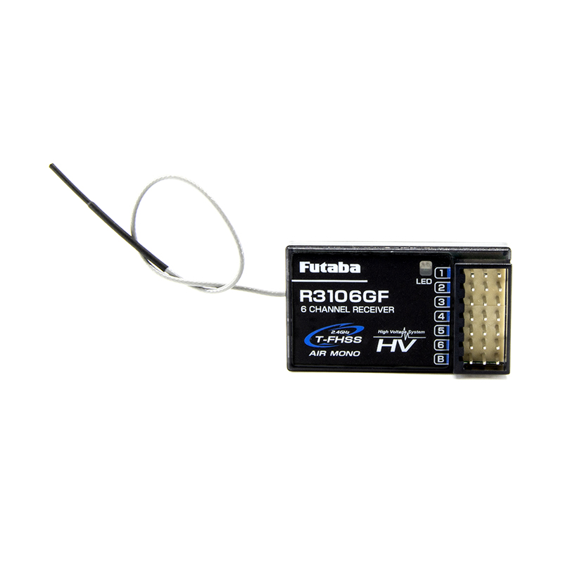 (image for) Futaba R3106GF– T-FHSS Air (Mono Directional) 2.4 GHz 6-Channel