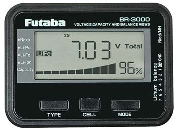 Futaba BR-3000 Battery Checker (image for) Futaba BR-3000 Battery Checker