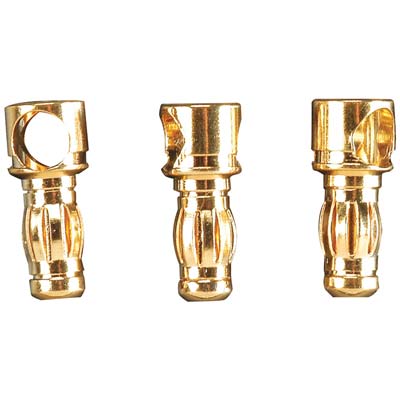 GP Gold Plated Connectors-Male 3mm