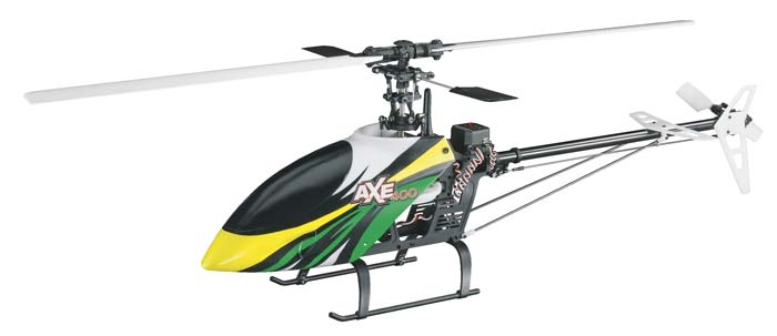 HeliMax AXE 400 RTF EP Helicopter - Click Image to Close