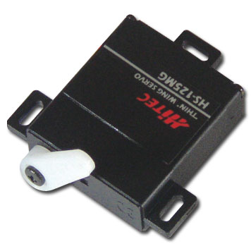 Hitec HS-125MG Slim-Micro Wing Servo - Click Image to Close