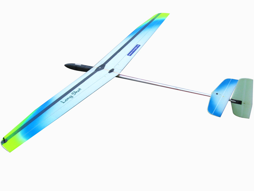 HM LongShot 3 ARF-F3K Hand Launch Glider - Click Image to Close