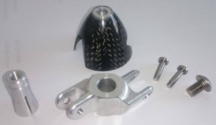 (image for) GM 18x10 Folding Propeller/36mm Spinner/6mm Shaft-Yoke