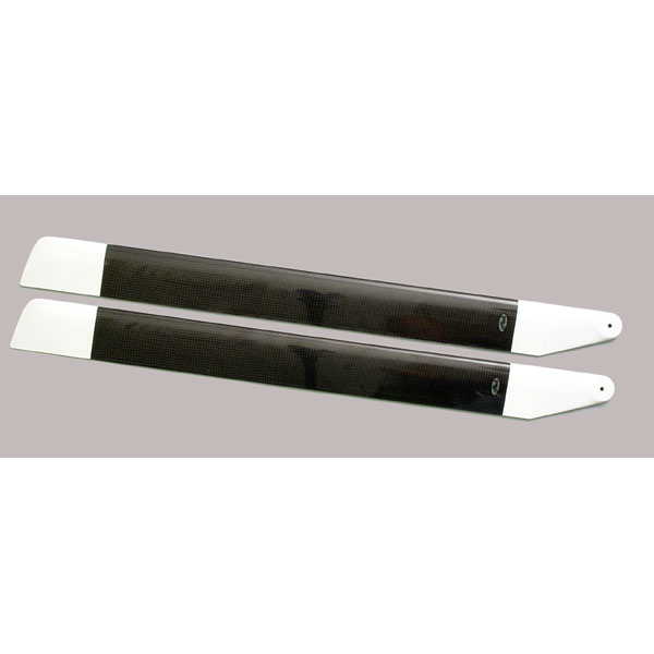 (image for) MAH C/F Main 12/59/600mm Non-Tapered Symmetrical Carbon Blades