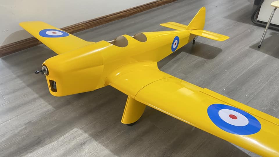(image for) HC-VP 1:4 SCALE MILES HAWK MAJOR LASER CUT KIT