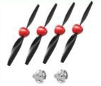 (image for) VOLANTEX Spare Propeller (4) and Prop Holder (2) Set