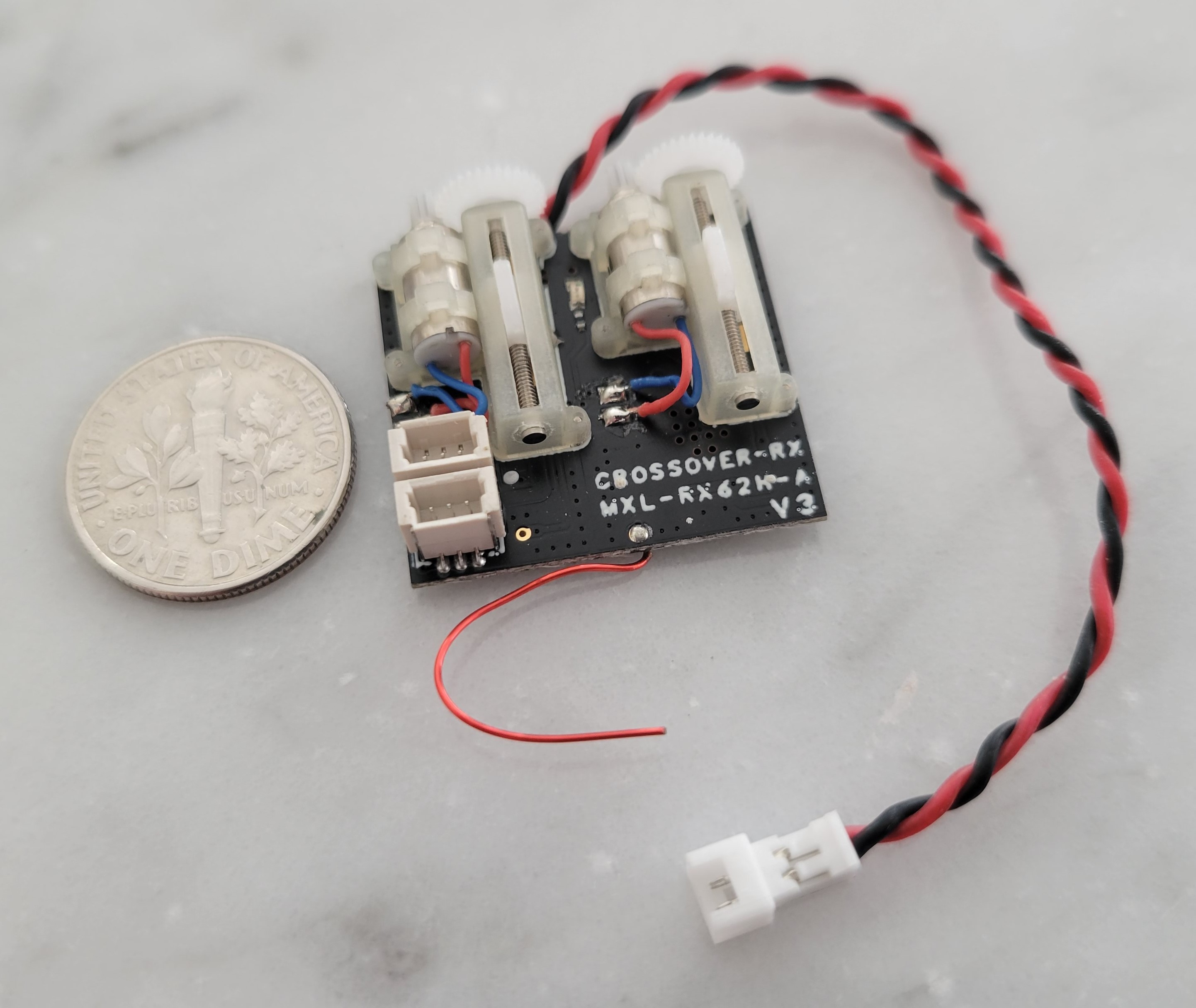 AEO RX242 MICRO 4Ch Rx,2LINEAR SERVOS & 1S-5A BRUSHED ESC,S-FHSS (image for) AEO RX242 MICRO 4Ch Rx,2LINEAR SERVOS & 1S-5A BRUSHED ESC,S-FHSS