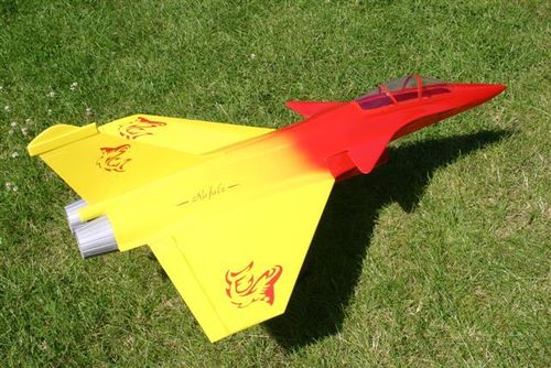 HET Rafale Fantasy Twin Fans ARF - Click Image to Close