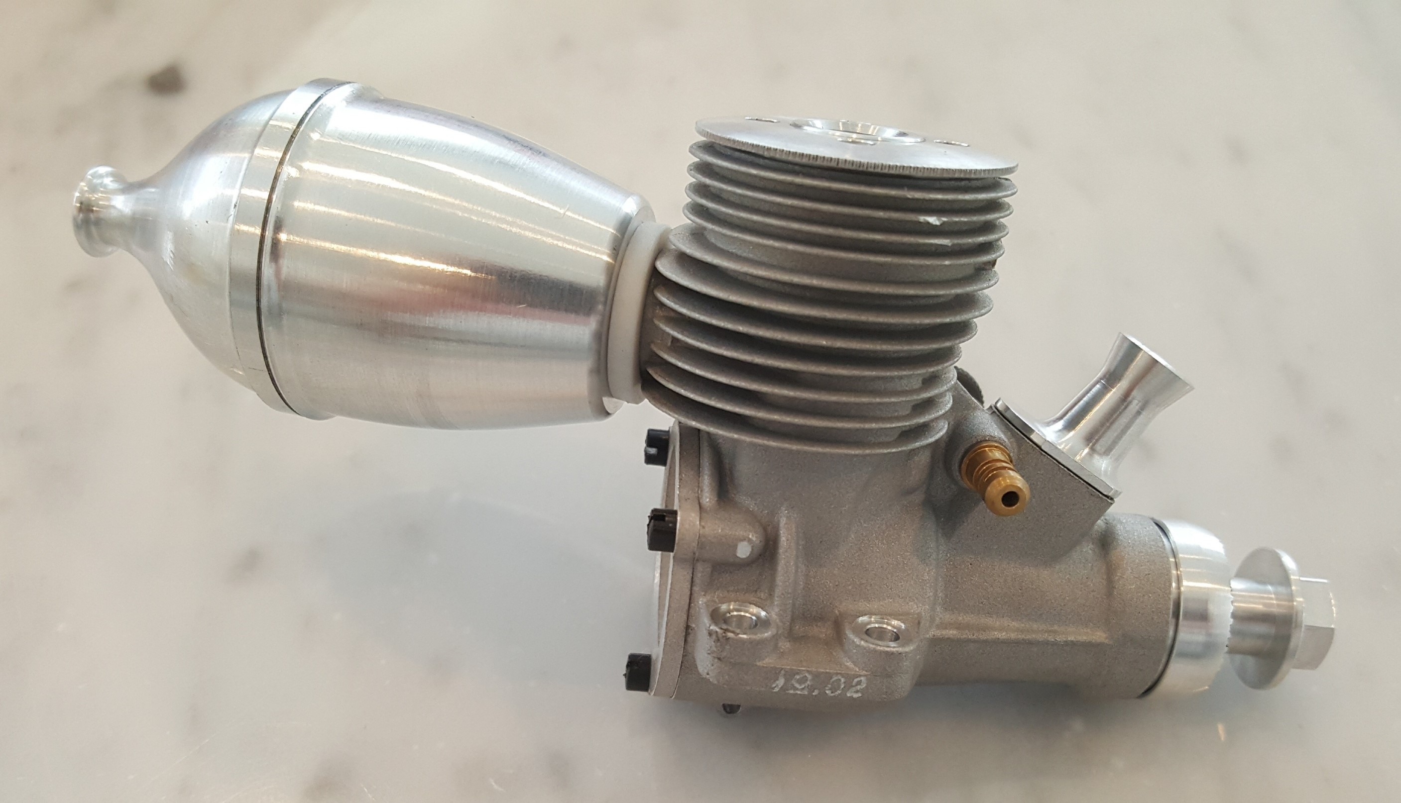 Zalp 2.5cc (.15 cid) F2D Combat/FF Competition Engine w/muffler - Click Image to Close