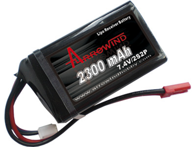 AH Rx2300-2S2P Lipo Battery Pack - Click Image to Close