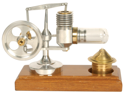 (image for) UMS-Stirling Engine Small Silver