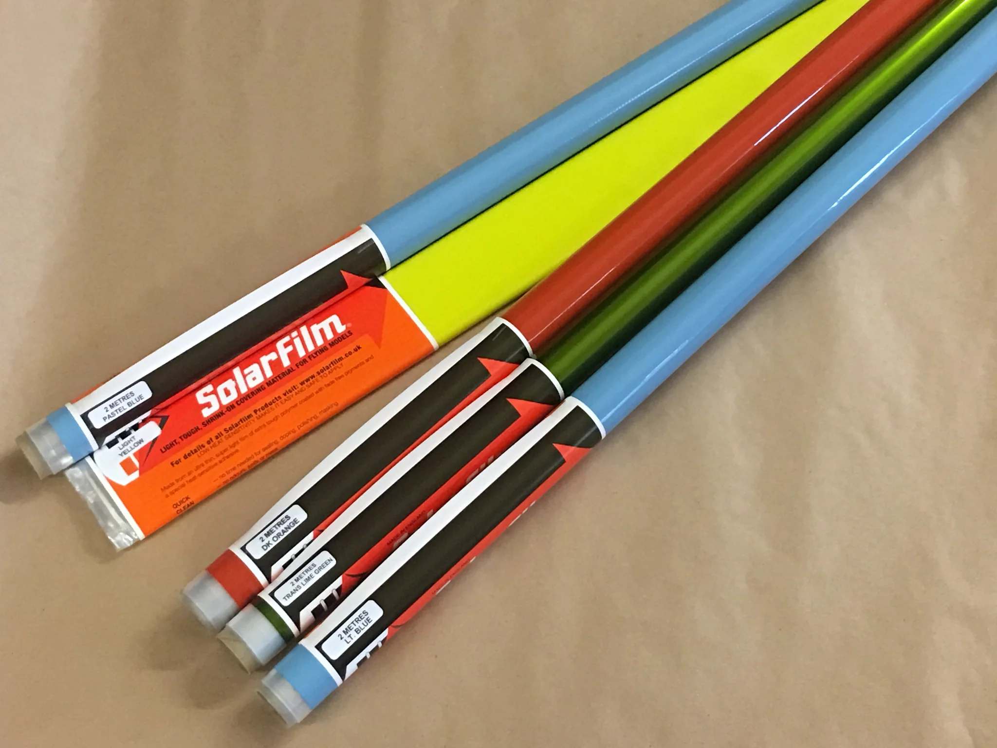 (image for) SolarFilm FLAG BLUE 8m Roll (26.25 ft. or 315" x 27 in.)