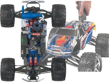 Traxxas Nitro Revo 3.3 RTR w/TQ 2.4Ghz Radio - Click Image to Close