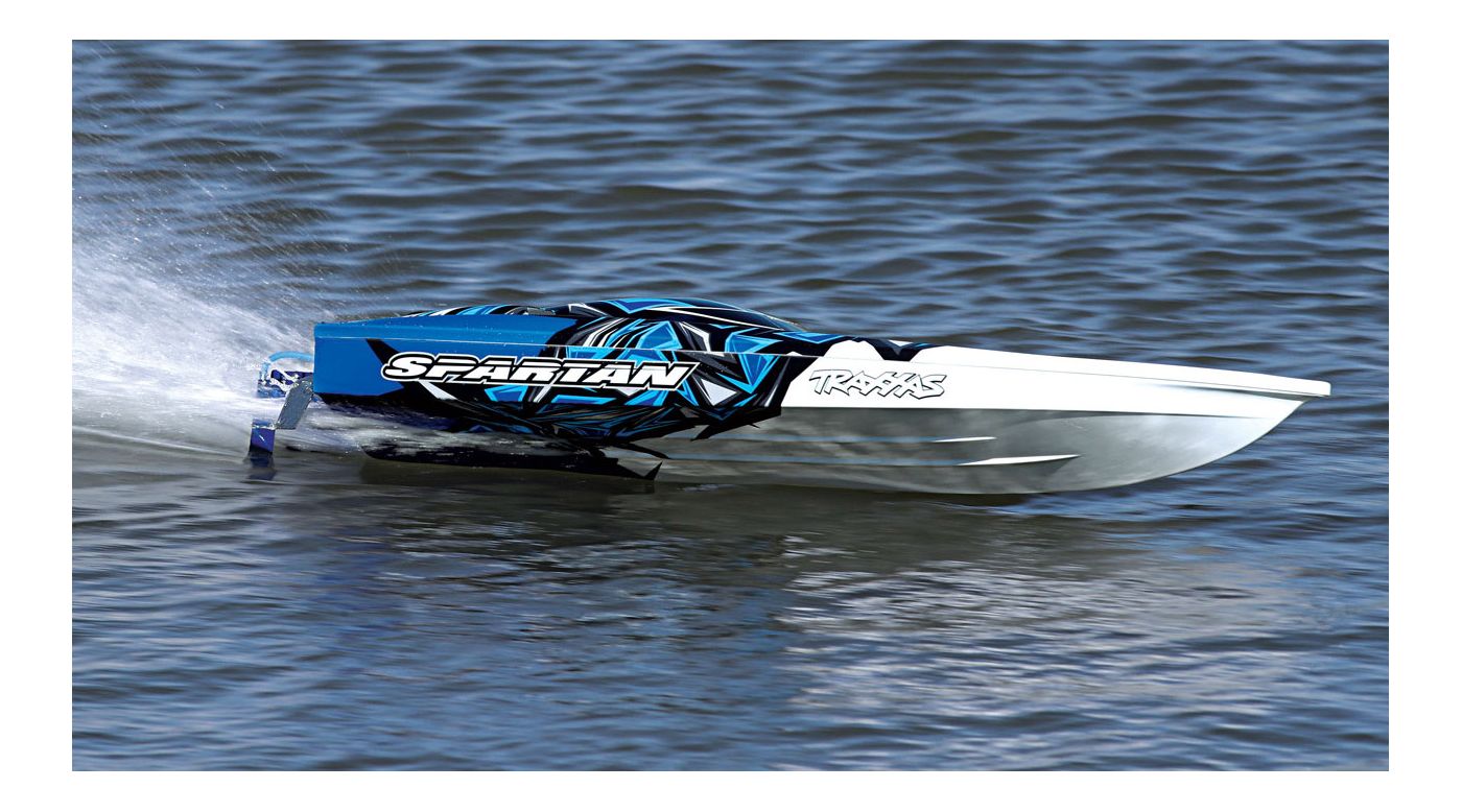 (image for) Traxxas Spartan 36" Brushless Race Boat with TSM-Orange or Pink