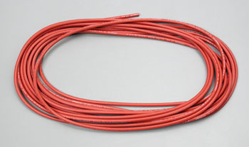 (image for) Deans 12G Red Silicone Wire 25ft