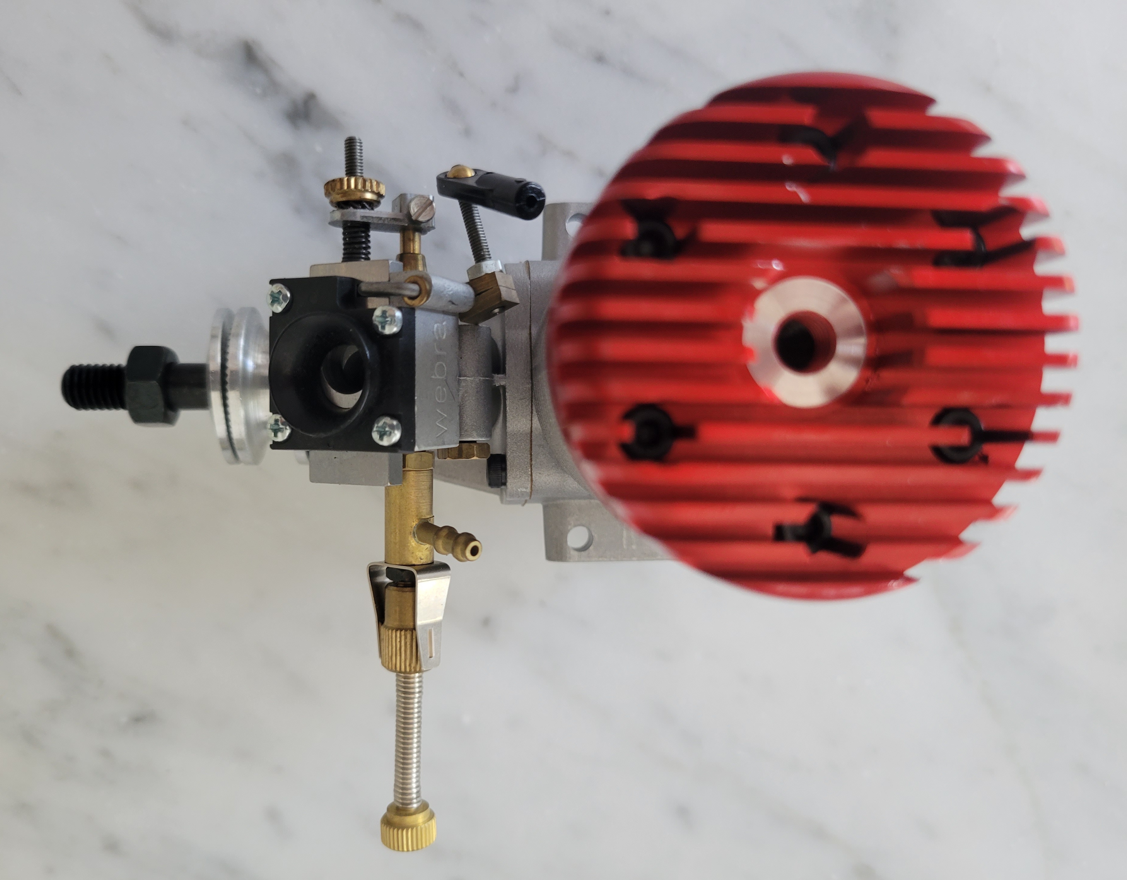 (image for) Webra 1033 Racing 61LS R/C Engine w/Dynamix Carb