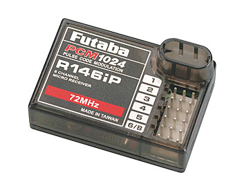 Futaba R146iP-PCM 6Ch 72Mhz Mini Rx - Click Image to Close